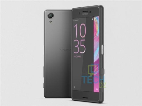 sony xperia x front