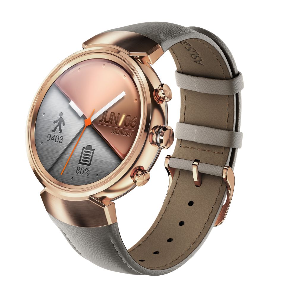 ZenWatch 3 Rose gold with leather WI503Q