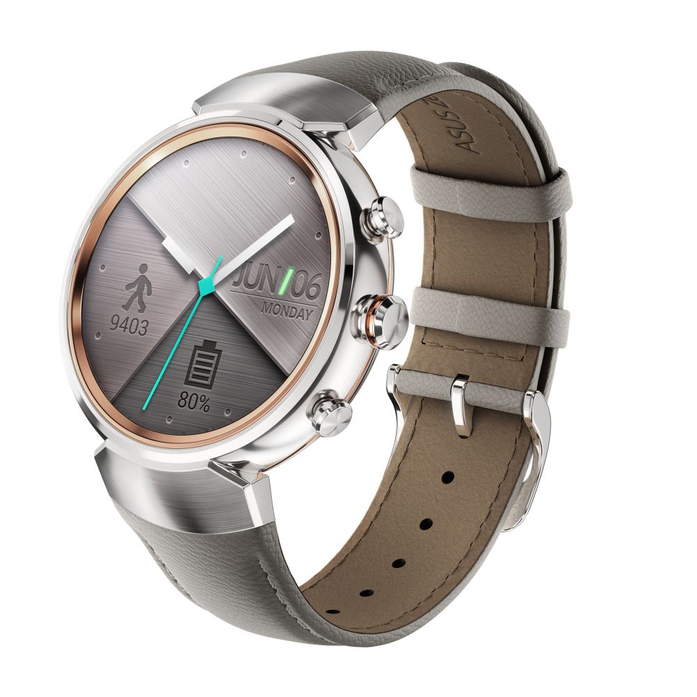ZenWatch 3 Silver with leather WI503Q
