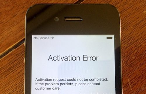 activation error iphonefr