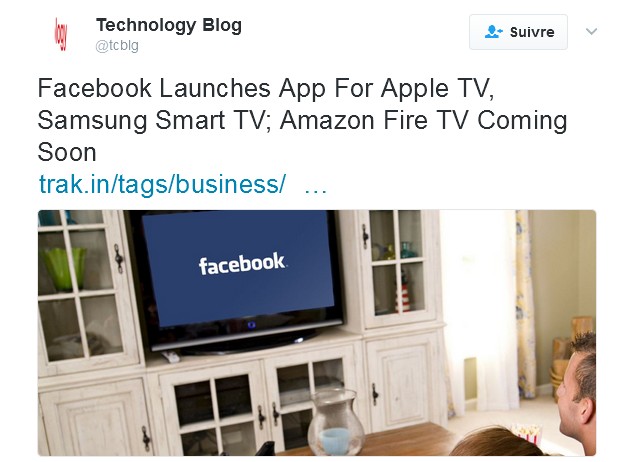 facebook technology tv