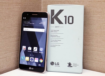 LG K10 2017 la une