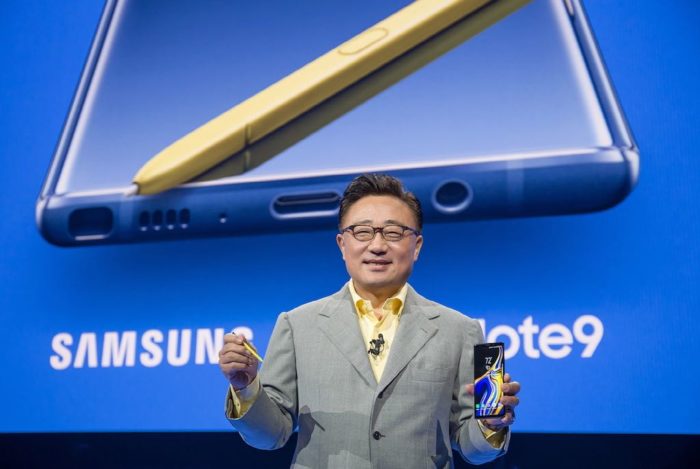 Samsung Galaxy Unpacked 2018 DJ Koh