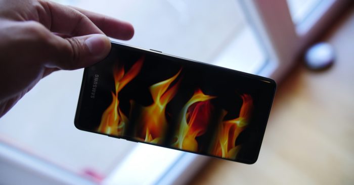samsung galaxy note 7 recall fire explosion 2
