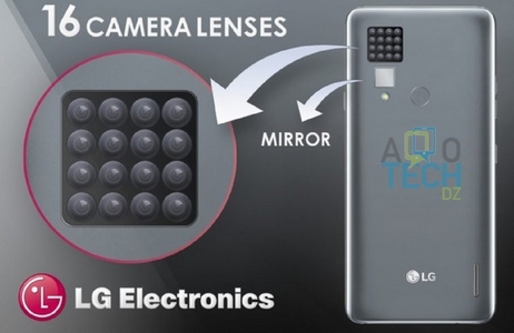 LG brevet smartphone 6 cameras 12