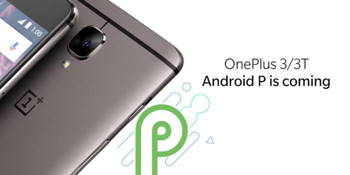 oneplus 3 3t android pie