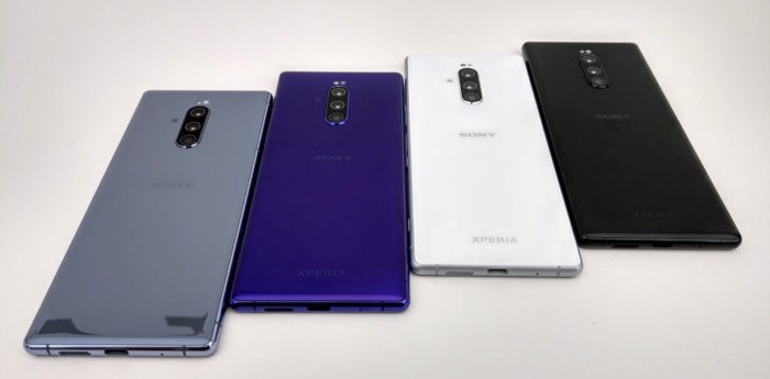 sony xpera 1 couleurs