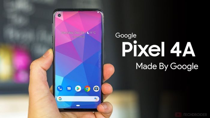 Google Pixel 4a une