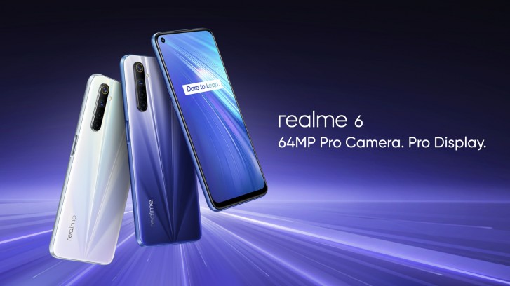 Realme 6 et Realme 6 Pro sont officiels avec une charge rapide de 30W, des écrans à 90 Hz
