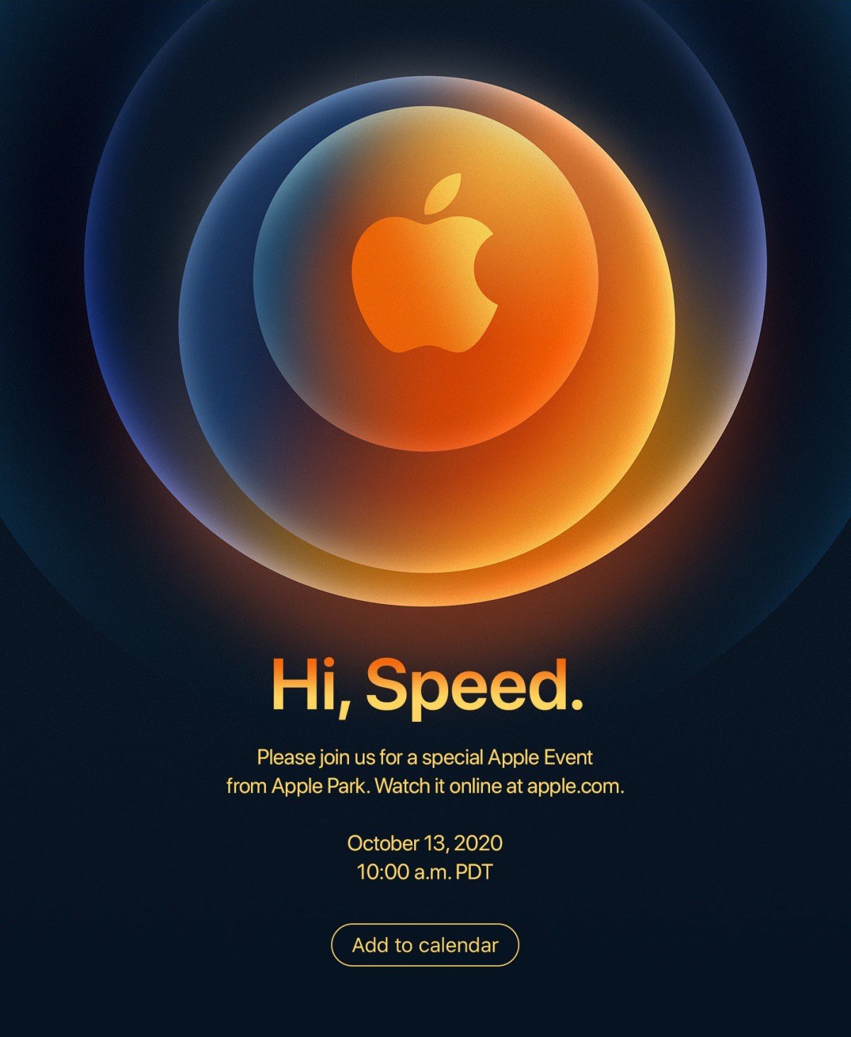 Apple organise son prochain événement en ligne le 13 octobre