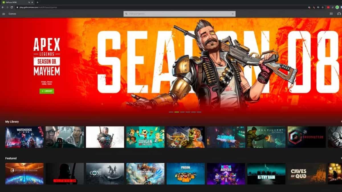 Le service de streaming de jeux Nvidia GeForce Now débarque sur les Macs M1