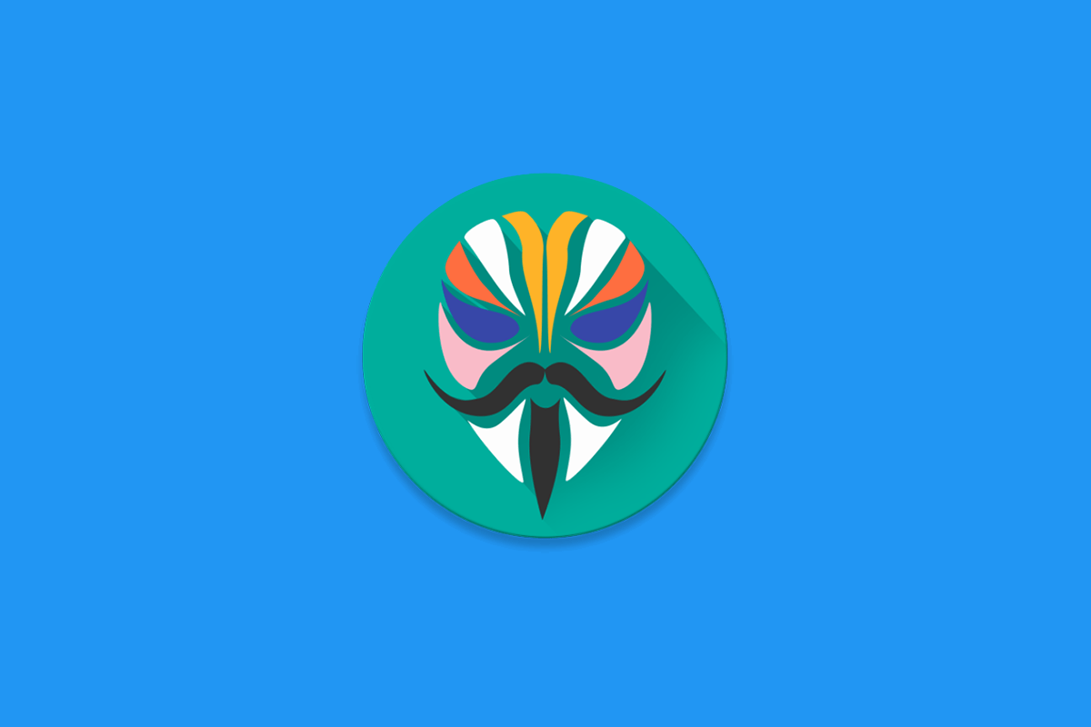 magisk feature image blue