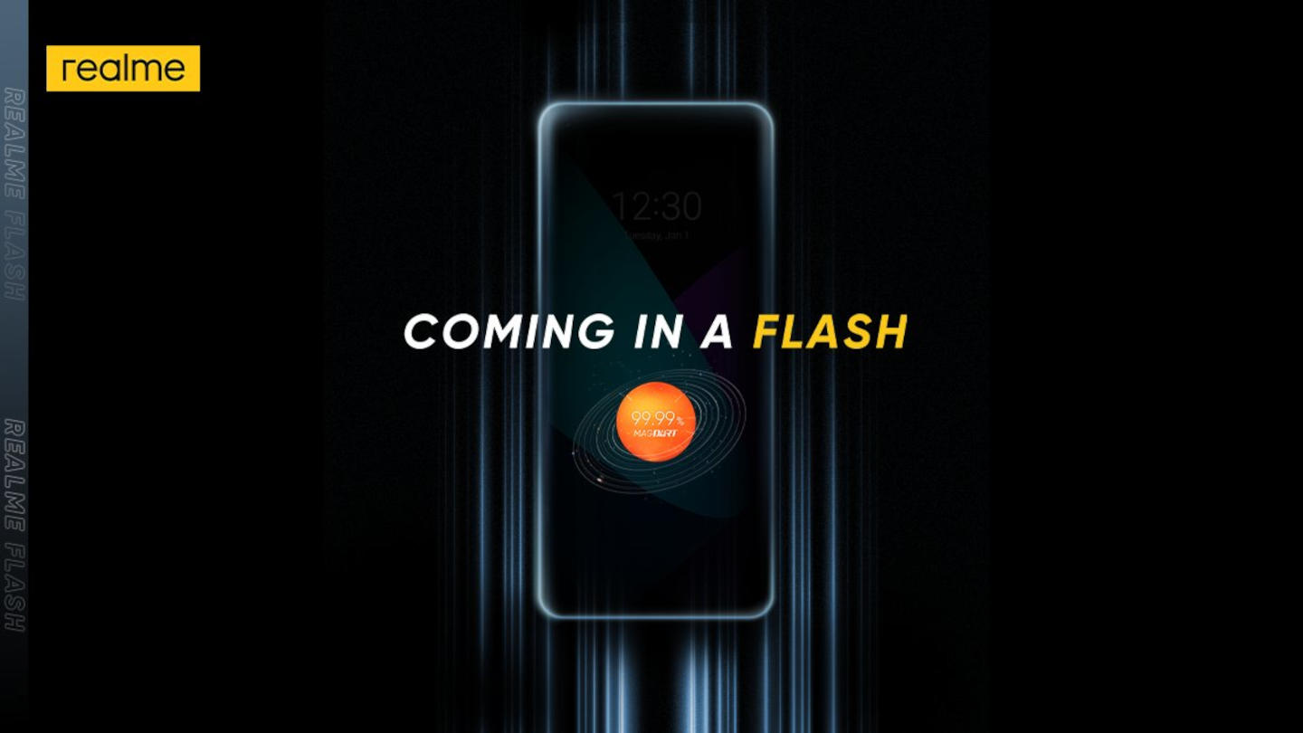 Realme Flash est le premier téléphone Android doté d'un chargeur magnétique sans fil