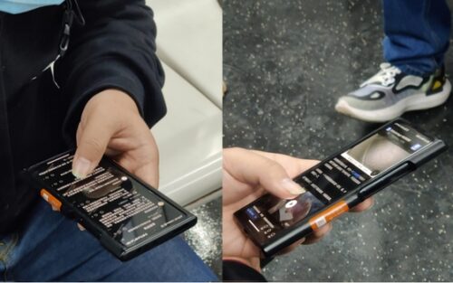Xiaomi 12 dans le metro.01 e1635619866427