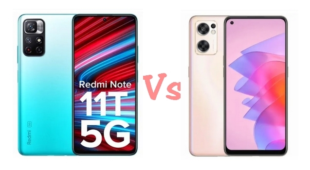 Redmi Note 11T vs OPPO Reno7 SE.2