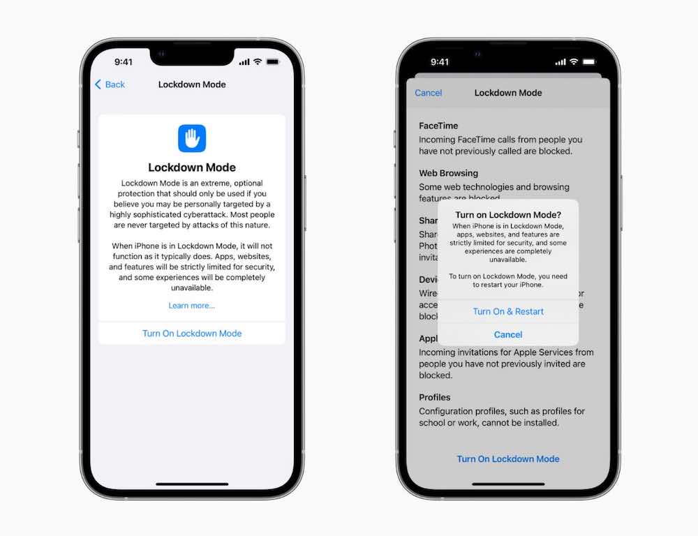 iPhone : Ce que la nouvelle fonction de sécurité mobile "Lockdown mode" va changer