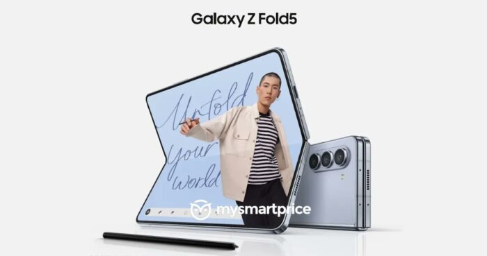 Galaxy Z Fold 5 fuite