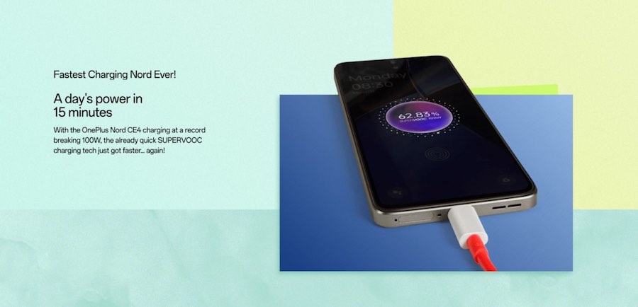 OnePlus Nord CE4 : les caractéristiques de l'appareil sont à nouveau dévoilées, la charge de 100 W est confirmée
